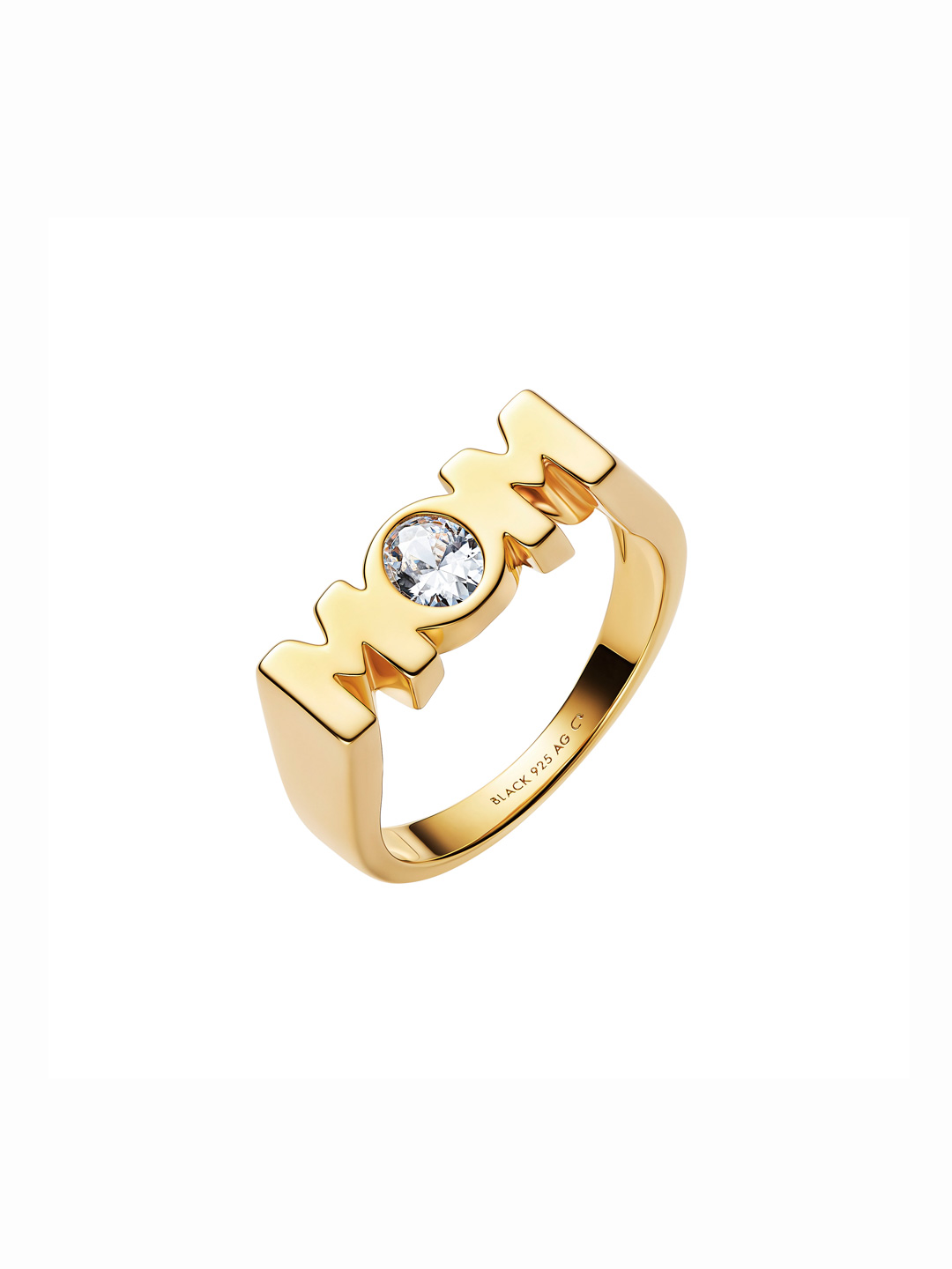 マリアブラック　MOM DAD リング　セット Two Tone MOM and DAD Ring✨ Mom Ring - gold/silver ¥19,800
